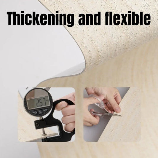 Textured Marble Peel-and-Stick Wallpaper